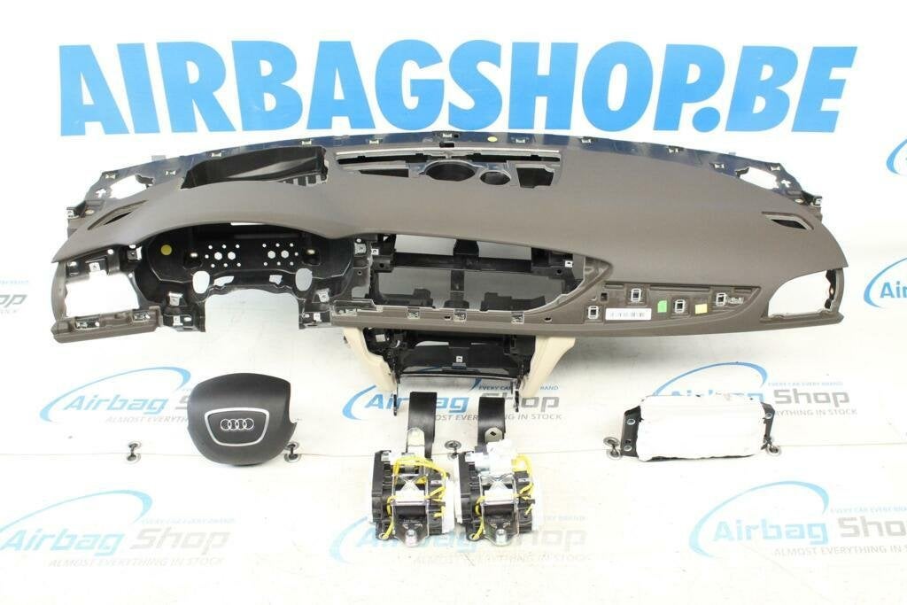 Airbag Dashboard HUD bruin grote gordels 4 spaak Audi A6 4G, Gebruikt, Ophalen of Verzenden