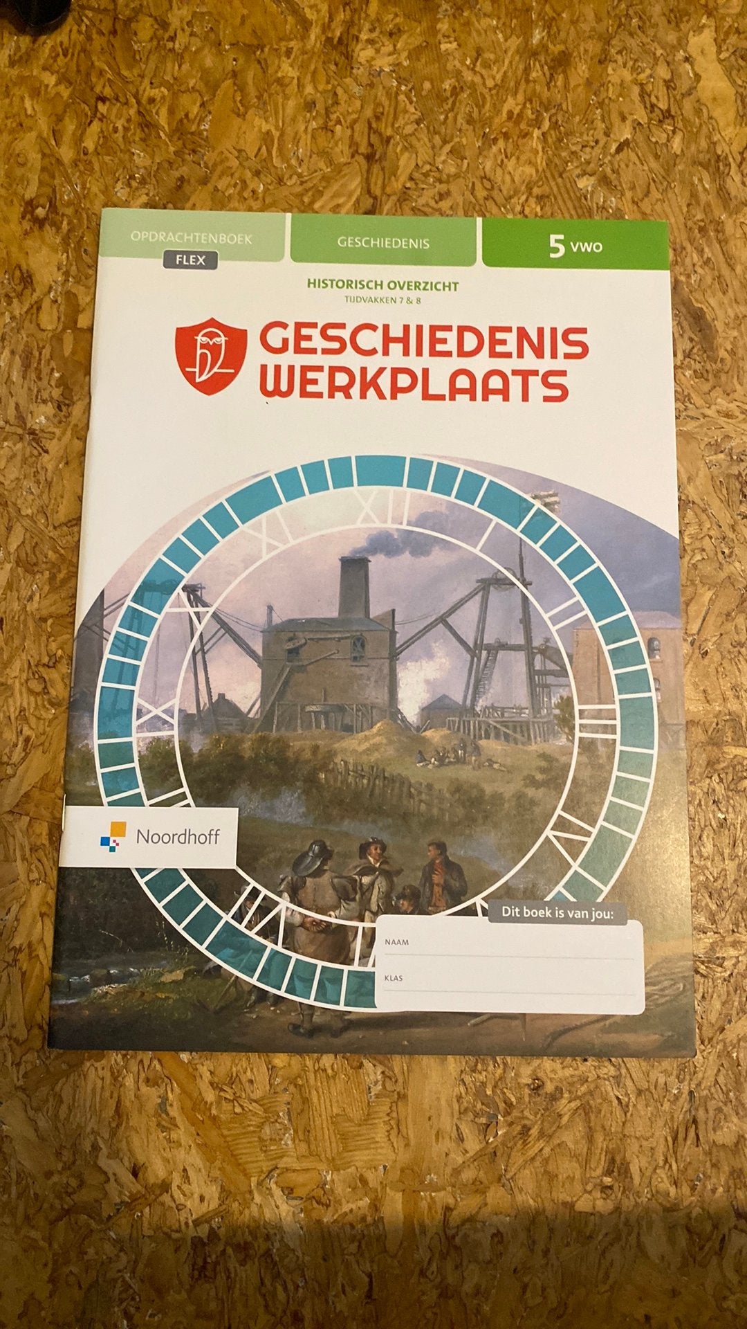 Geschiedeniswerkplaats 3e ed vwo 5 FLEX Opdrachtenboek histo, Ophalen of Verzenden, Nieuw, VWO, Geschiedenis