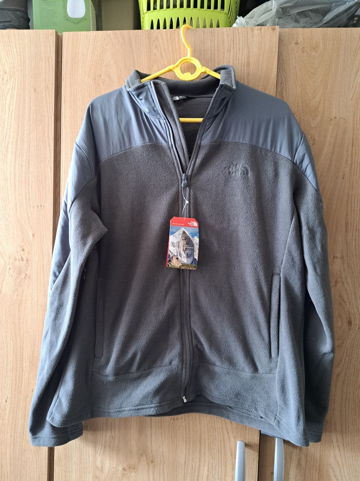 super mooie north face fleece vest maat xl, Kleding | Heren, Ophalen of Verzenden, Zo goed als nieuw, Maat 56/58 (XL), Grijs