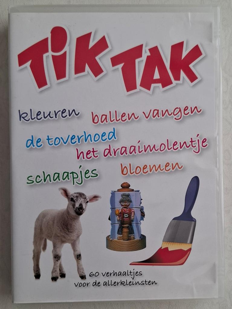 Tik Tak 6 DVD: Kleuren, Ballenvanger, De Toverhoed, Draaimo, Alle leeftijden, Ophalen of Verzenden, Zo goed als nieuw, Tv fictie