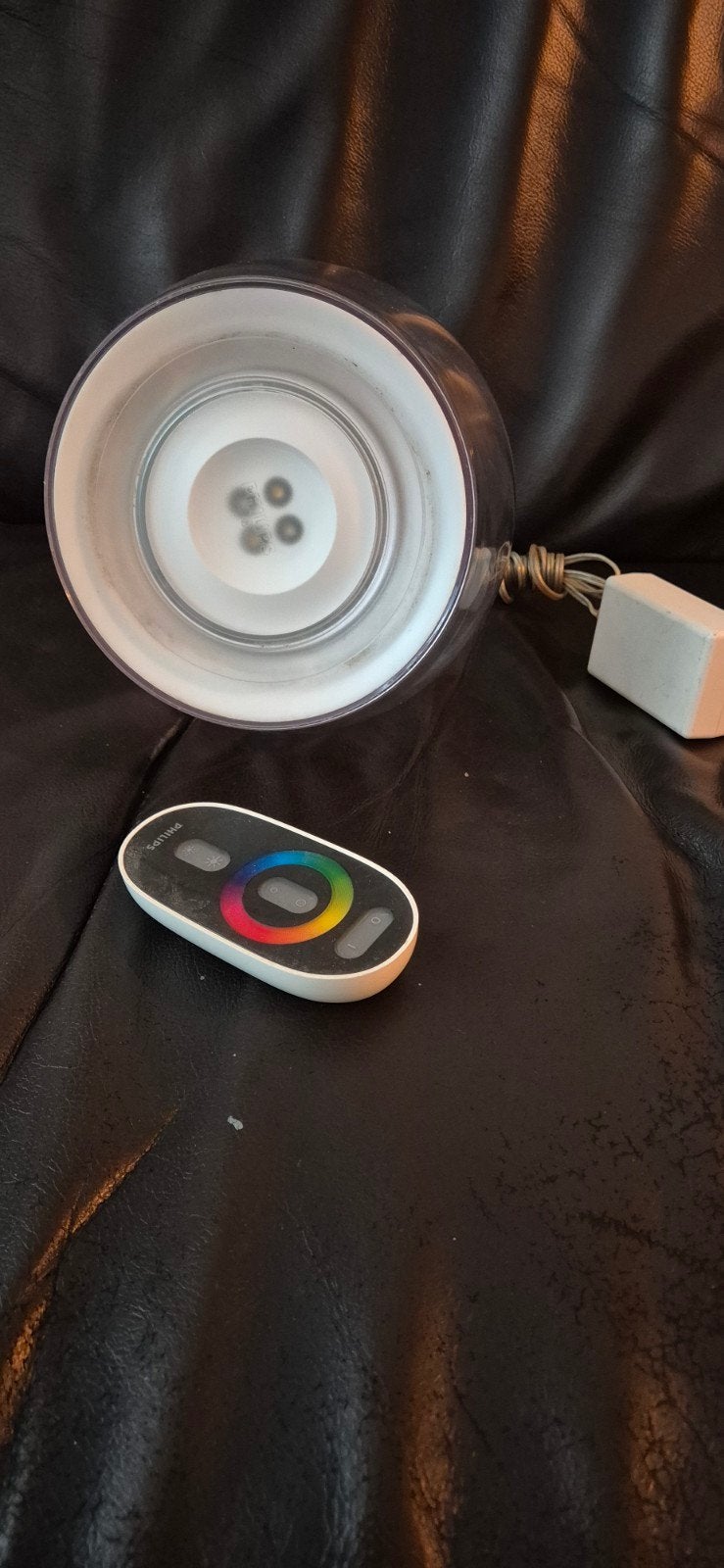 Philips LivingColors LED lamp doorzichtig met afstandsbedien, Kunststof, Philips, Meerkleurig, Overige fittingen