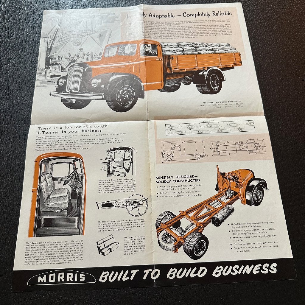 #19) MORRIS 3-tonner 1954, Verzenden, Gelezen, Vrachtwagen