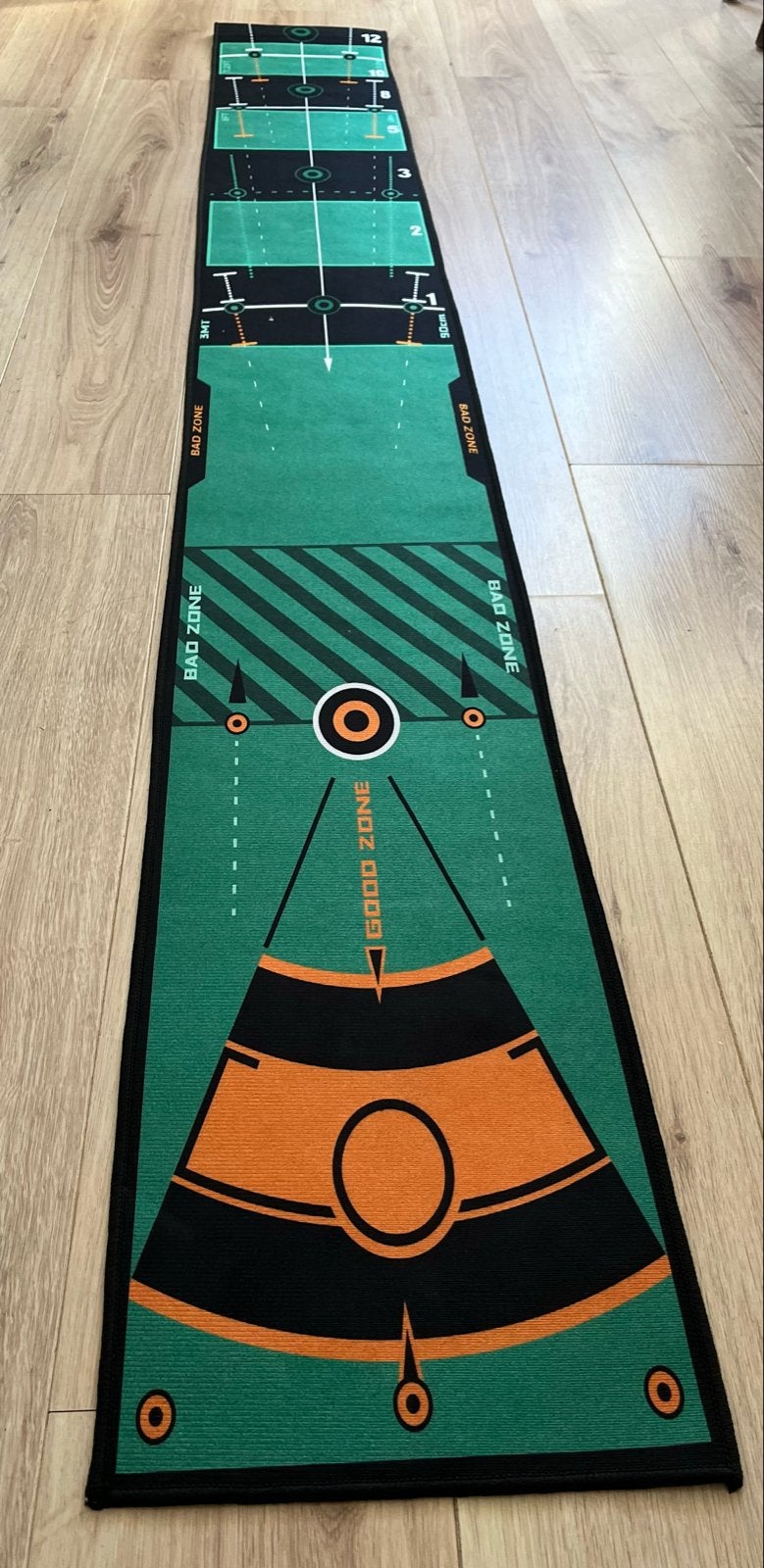 Golf Putting Mat - Oefenmat voor Thuis, Sport en Fitness, Golf, Verzenden, Zo goed als nieuw, Overige typen, Overige merken