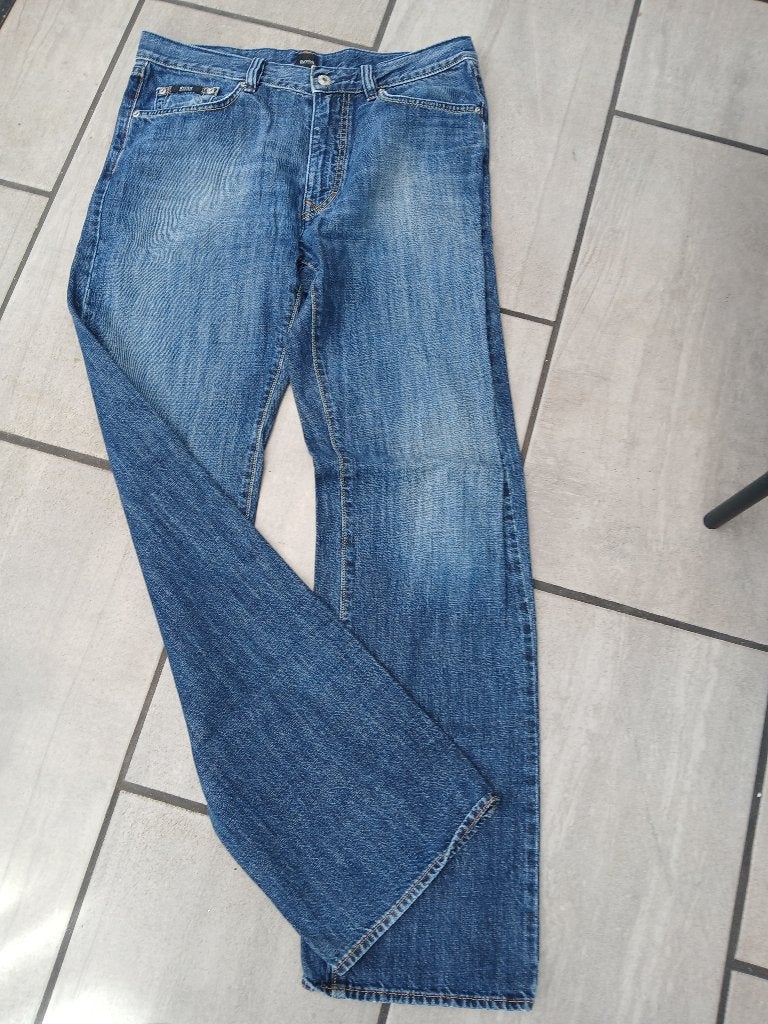 Hugo Boss jeans W33 L34, Texas, Ophalen, Blauw, Zo goed als nieuw, Hugo Boss