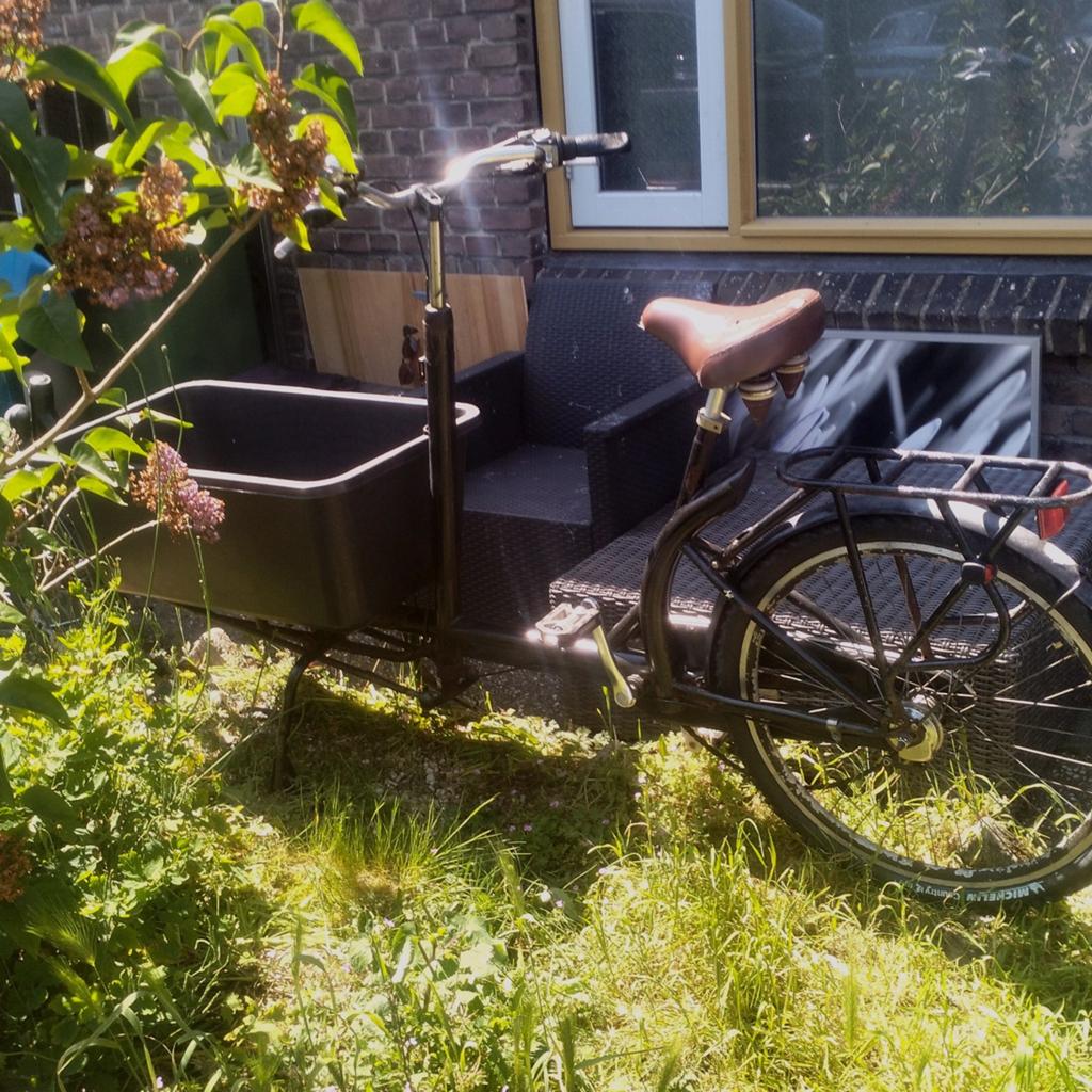 bakfiets, Overige merken, Gebruikt, Ophalen of Verzenden, Huif