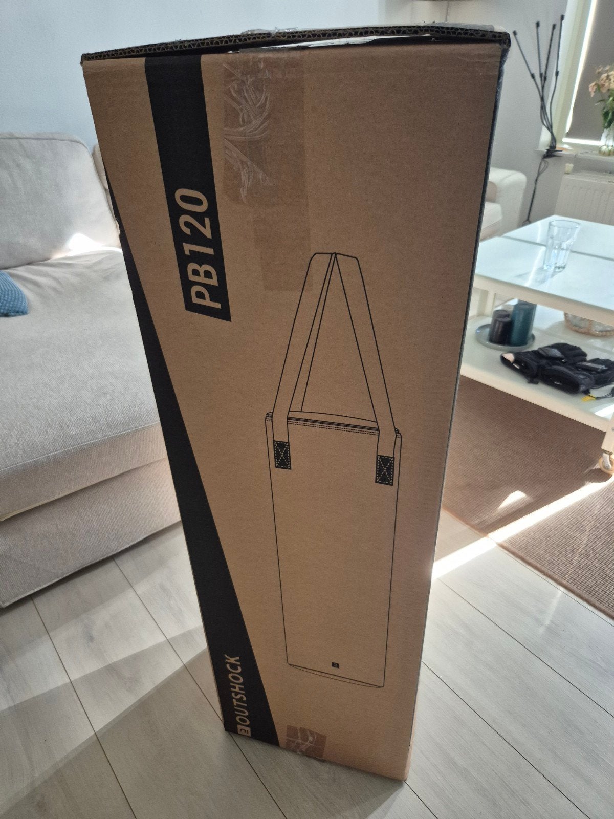 Nieuwe Decathlon Outshock PB120 Bokszak met Bevestiging, Sport en Fitness, Ophalen, Nieuw, Bokszak