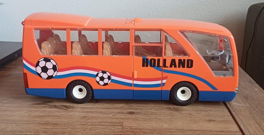 Playmobil Supportersbus Nederland 5025, Ophalen of Verzenden, Gebruikt