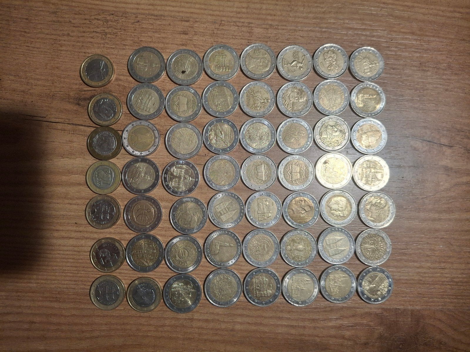 Zeldzame 1 en 2 euro munten - Diverse landen, Postzegels en Munten, Munten | Europa | Euromunten, Ophalen of Verzenden, 1 euro