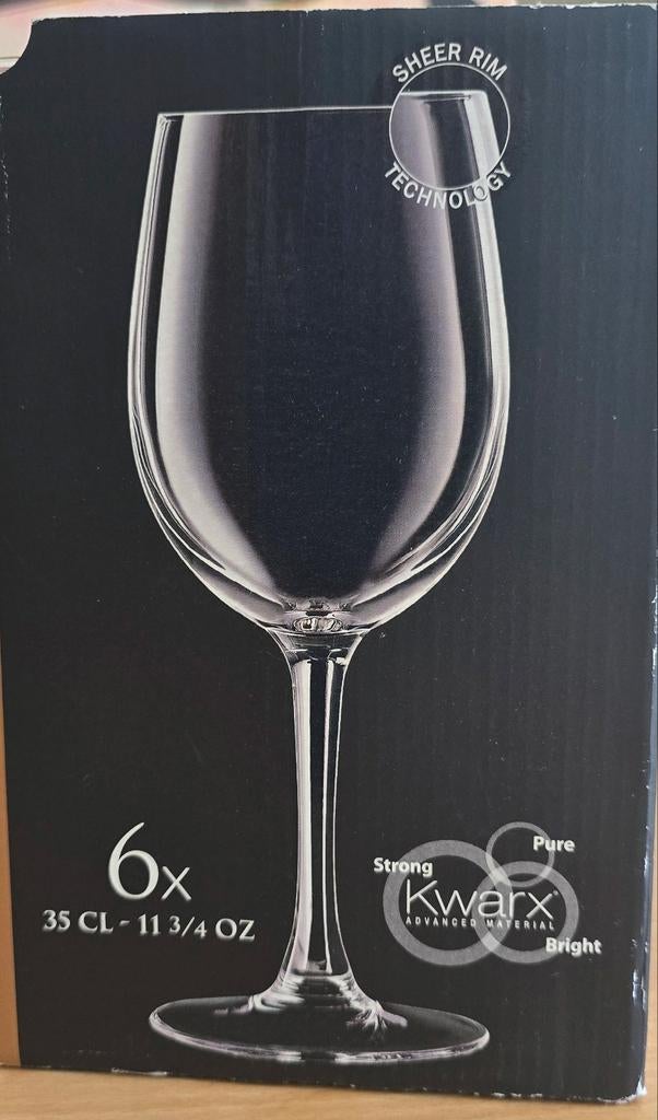 4x Chef & Sommelier Cabernet wijnglazen 35cl - Nieuw, Ophalen of Verzenden, Nieuw, Glas, Overige merken