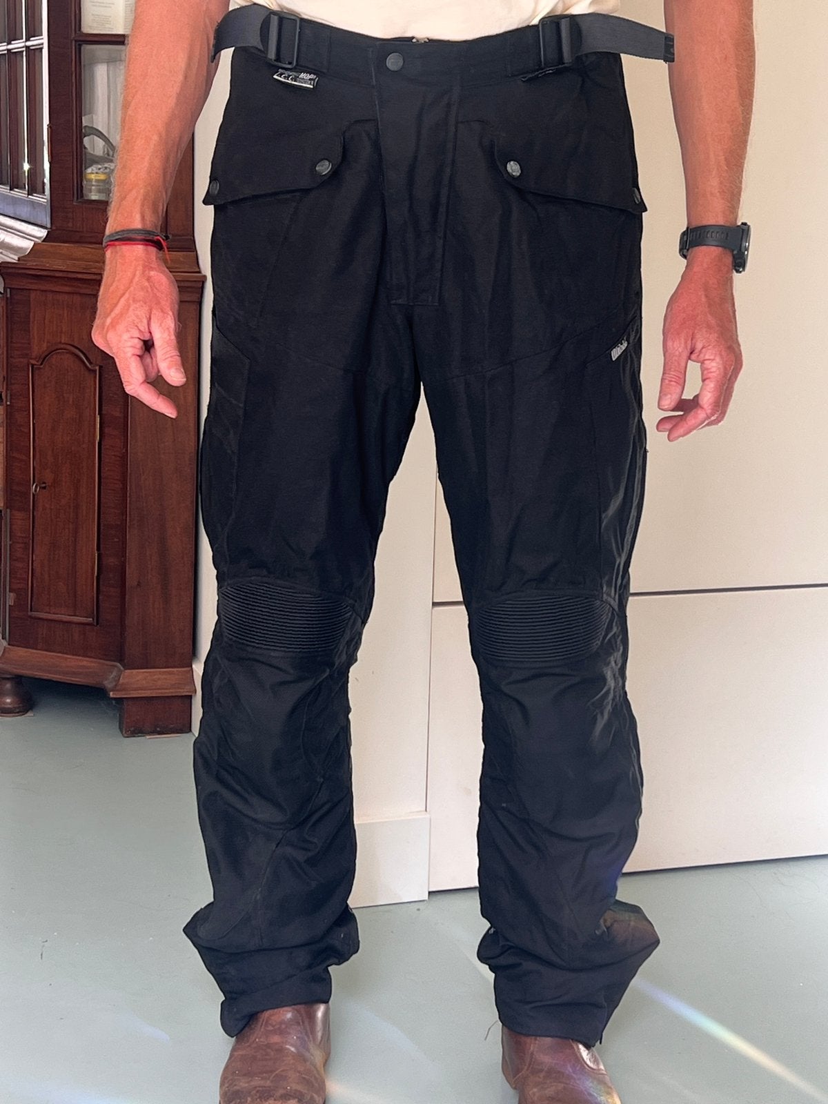 MQP Motorbroek maat L, Motoren, Kleding | Motorkleding, Ophalen of Verzenden, Tweedehands, Heren, Broek | textiel