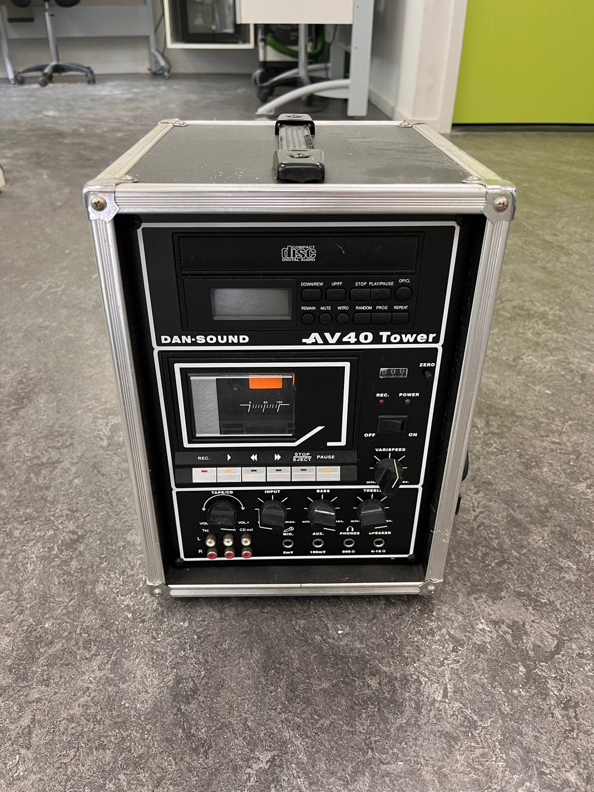 Dan-Sound AV40 Cassette/CD Educatief Audio Systeem, Ophalen, Enkel, Overige merken, Tape counter