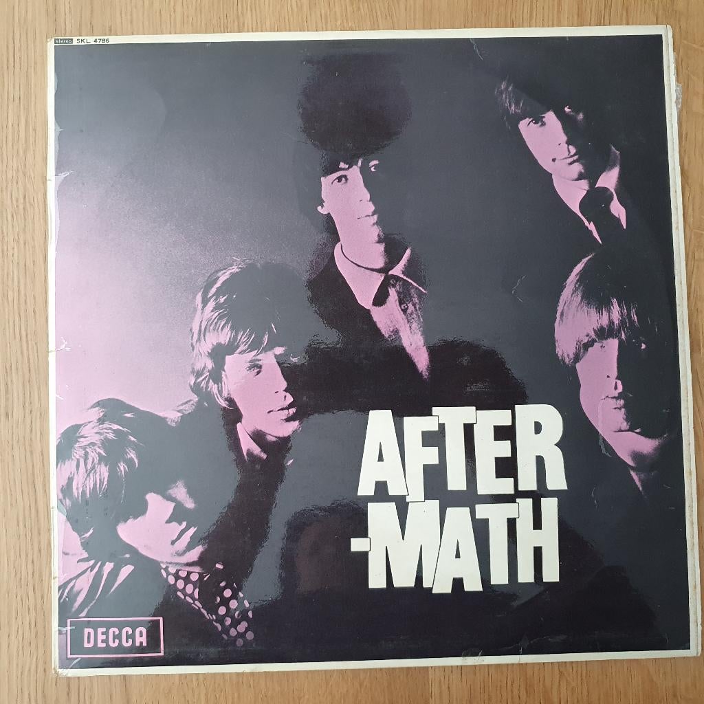 Rolling Stones, the - Aftermath (UK +/- 1975) (VG+/VG+), Cd's en Dvd's, Vinyl | Rock, Ophalen of Verzenden, Gebruikt, 12 inch