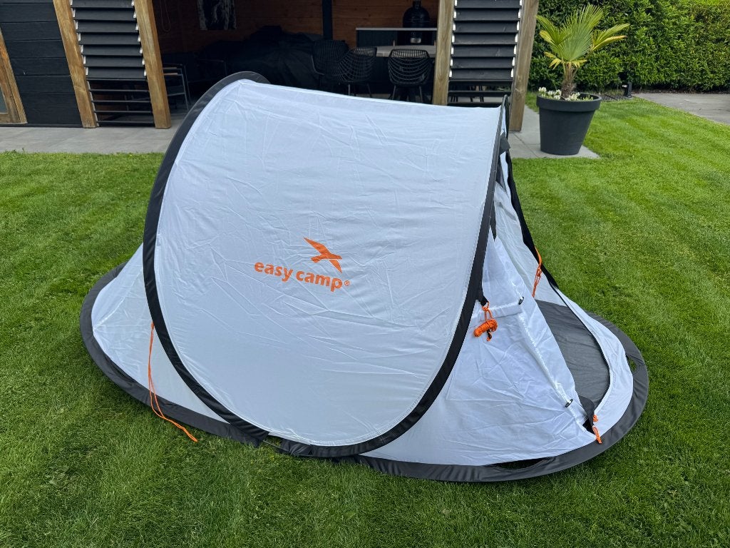 Easy Camp Arctic White pop-up tent, Ophalen, Zo goed als nieuw, Tot en met 2