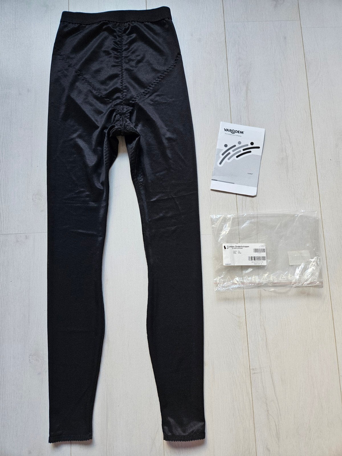 Varodem Curetex medische compressielegging lipoedeem XS/34, Verzenden, Zo goed als nieuw, Zwart, Legging