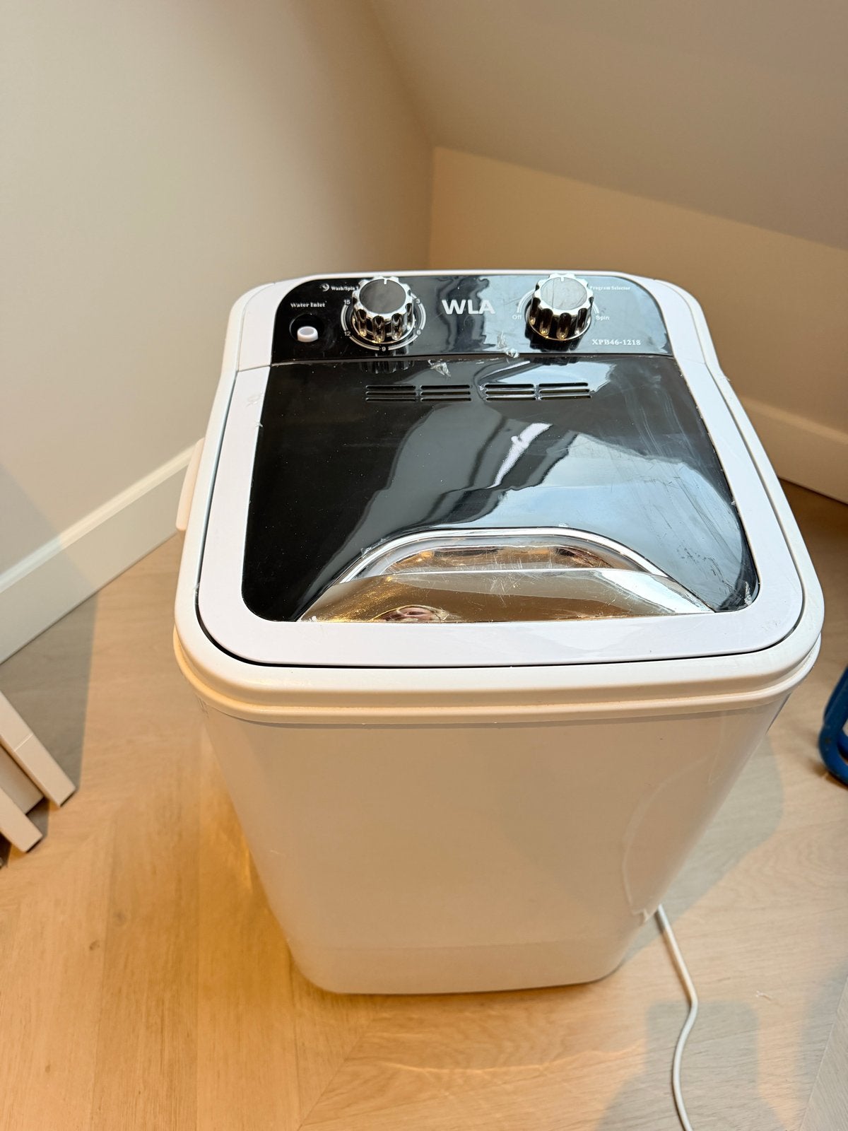 WLA Mini Wasmachine - Compact en Efficiënt, Witgoed en Apparatuur, Wasmachines, Ophalen, Minder dan 1200 toeren, Minder dan 85 cm