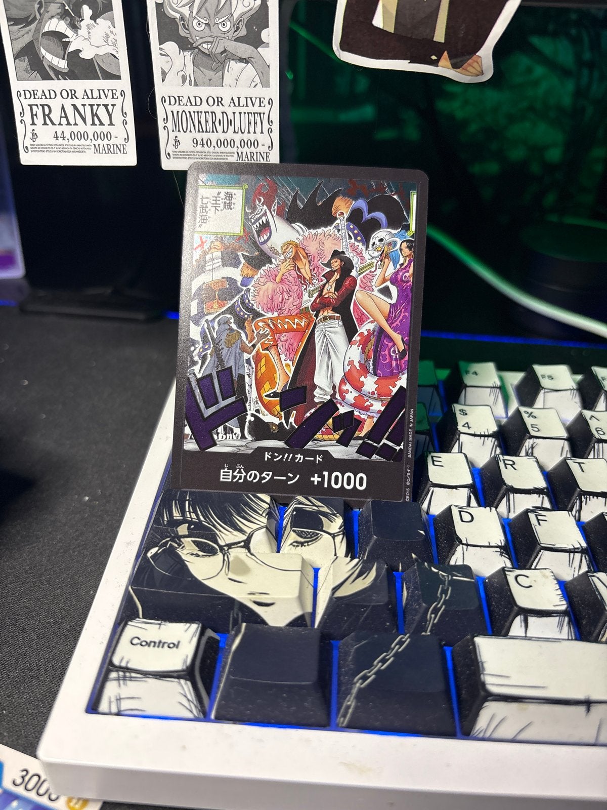 One Piece Card Game Don!! Kaart - +1000 Power, Ophalen of Verzenden, Zo goed als nieuw, Losse kaart