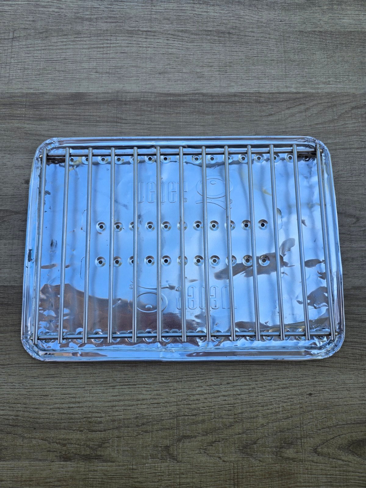 Verhoogd grillrooster voor Weber barbecue (klein), Tuin en Terras, Barbecue-accessoires, Ophalen of Verzenden, Gebruikt, Weber