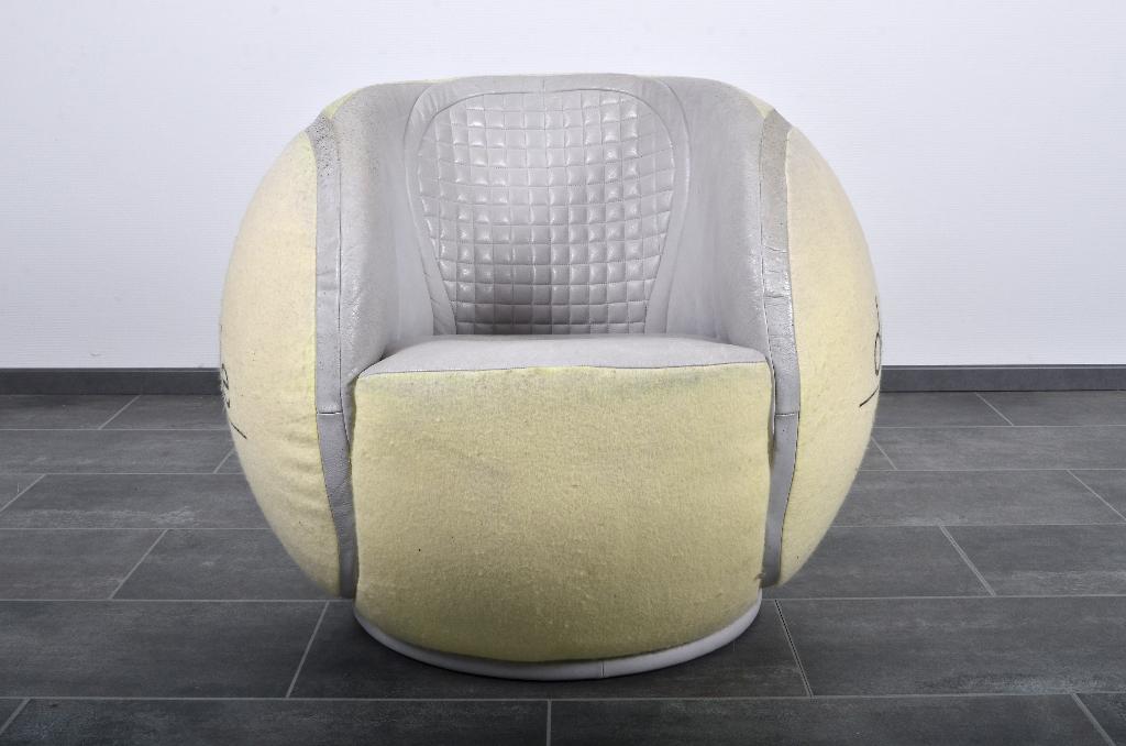 De Sede DS9100 Tennisbalstoel, Gebruikt, 75 tot 100 cm, Ophalen of Verzenden, Leer