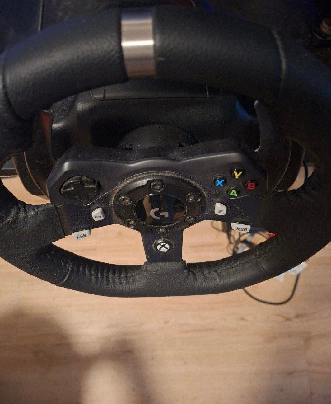 Logitech G920 Driving Force racestuur met pedalen, Spelcomputers en Games, Spelcomputers | Overige Accessoires, Racestuur, Gebruikt