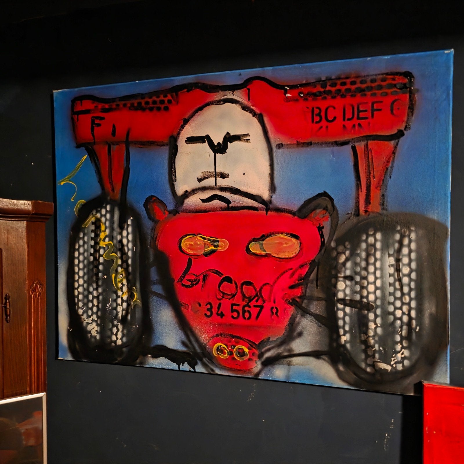schilderij, Antiek en Kunst, Ophalen of Verzenden