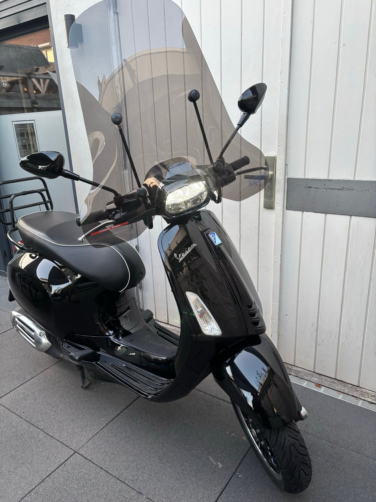 Vespa Sprint 2018 Black (RUILEN), Ophalen, Maximaal 45 km/u, Vespa S, Zo goed als nieuw