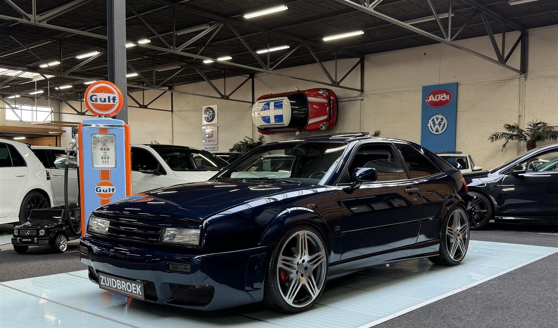 Volkswagen Corrado 2.9 VR6 Uniek! Schuurvondst! MidnightBleu, Auto's, 190 pk, Bedrijf, Handgeschakeld, 2860 cc