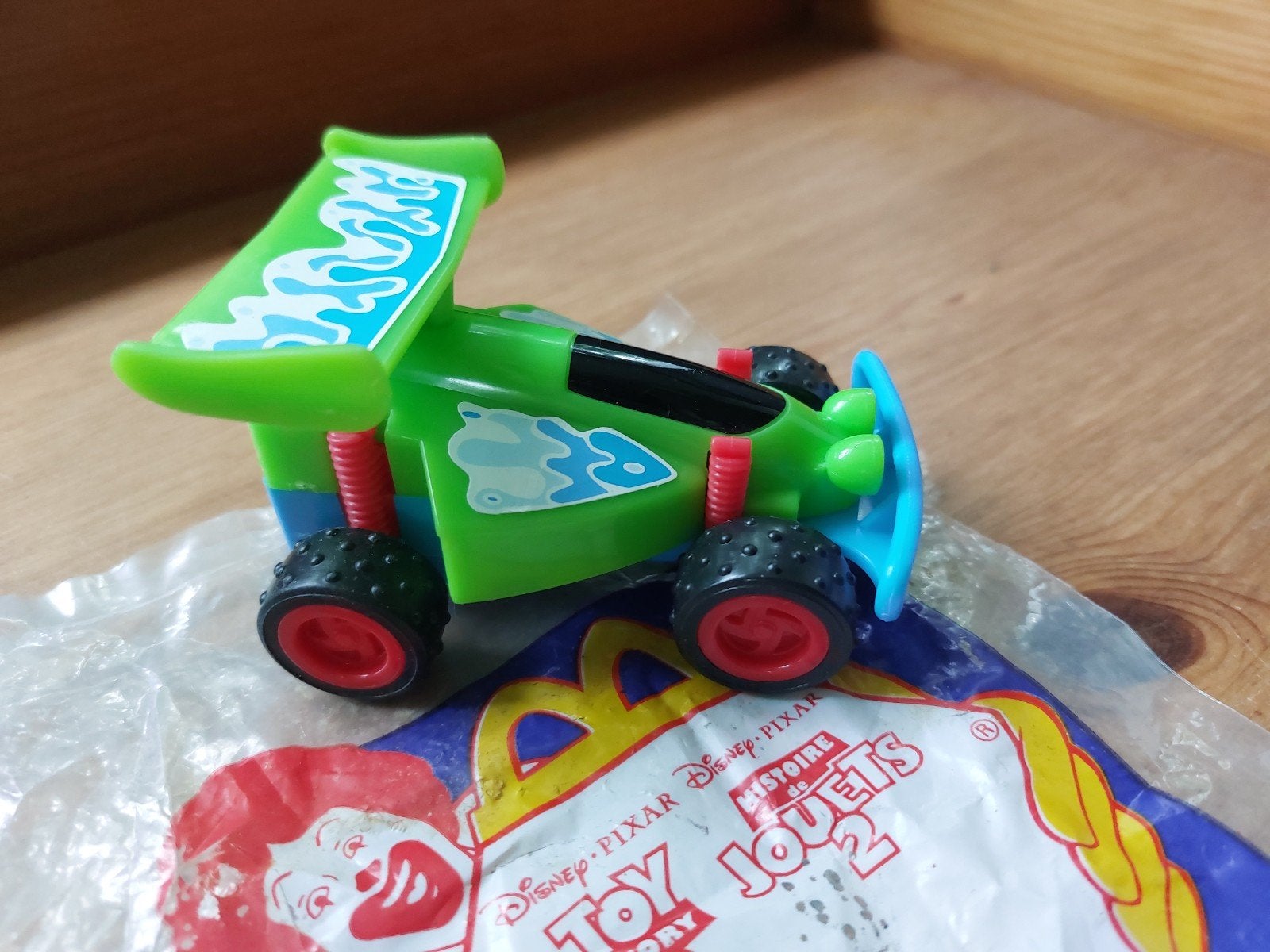 Toy story 2 mcdonalds speeltje RC car, Ophalen of Verzenden, Beeldje of Figuurtje