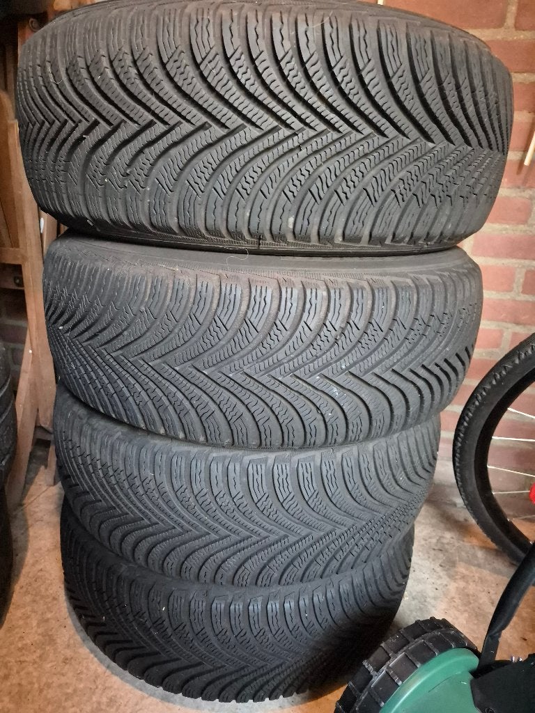 Winter banden Michelin Alpin 5, Auto-onderdelen, Ophalen, Gebruikt, 16 inch, Band(en)