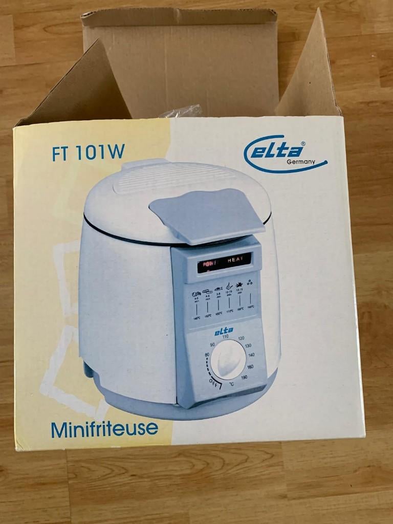 Mini Friteuse (gebruikt), Witgoed en Apparatuur, Frituurpannen, Minder dan 1 liter, Ophalen, Gebruikt