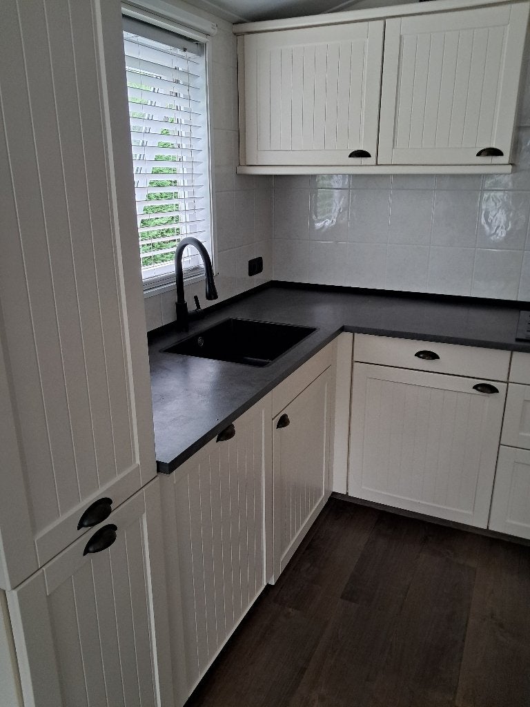 nette keuken, Ophalen, Gebruikt, Wit, Hoekkeuken