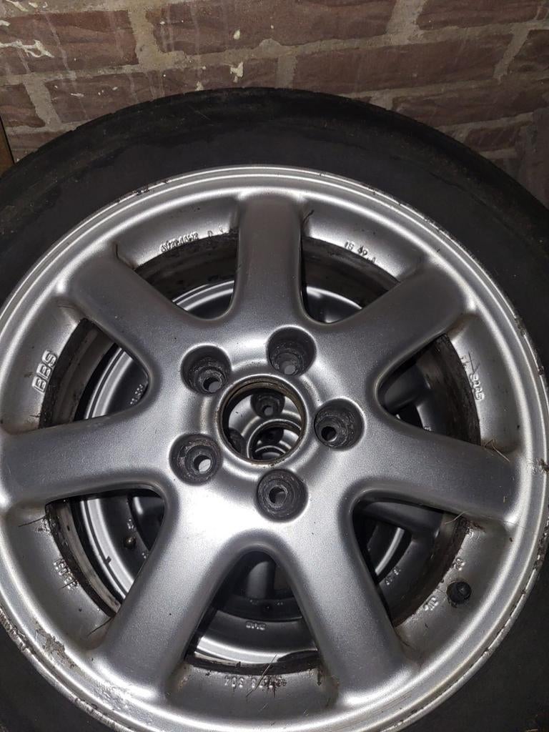 Unieke 16" BBS Bugatti EB051 velgen – Steek 5x110 saab/opel, Auto diversen, Wieldoppen, Ophalen