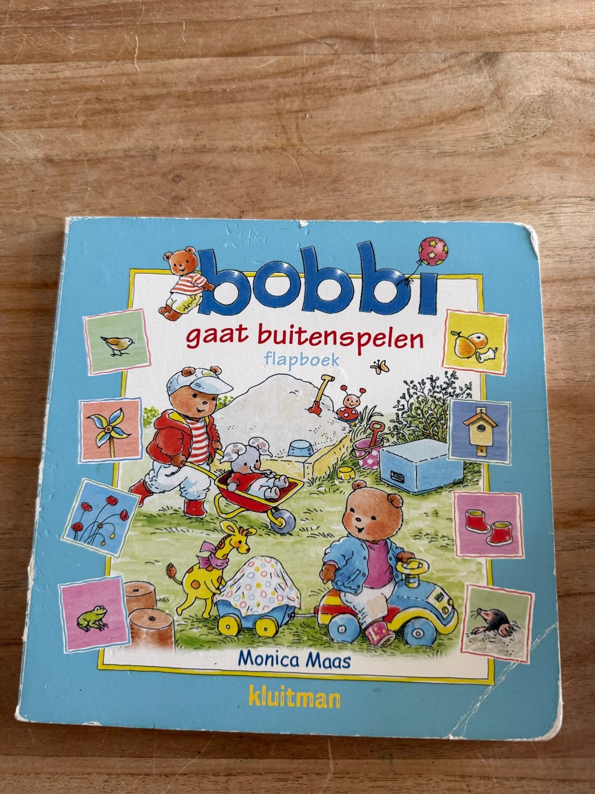 Bobbi gaat buitenspelen - Flapboek Monica Maas, Ophalen of Verzenden, Gelezen, Uitklap-, Voel- of Ontdekboek, 1 tot 2 jaar