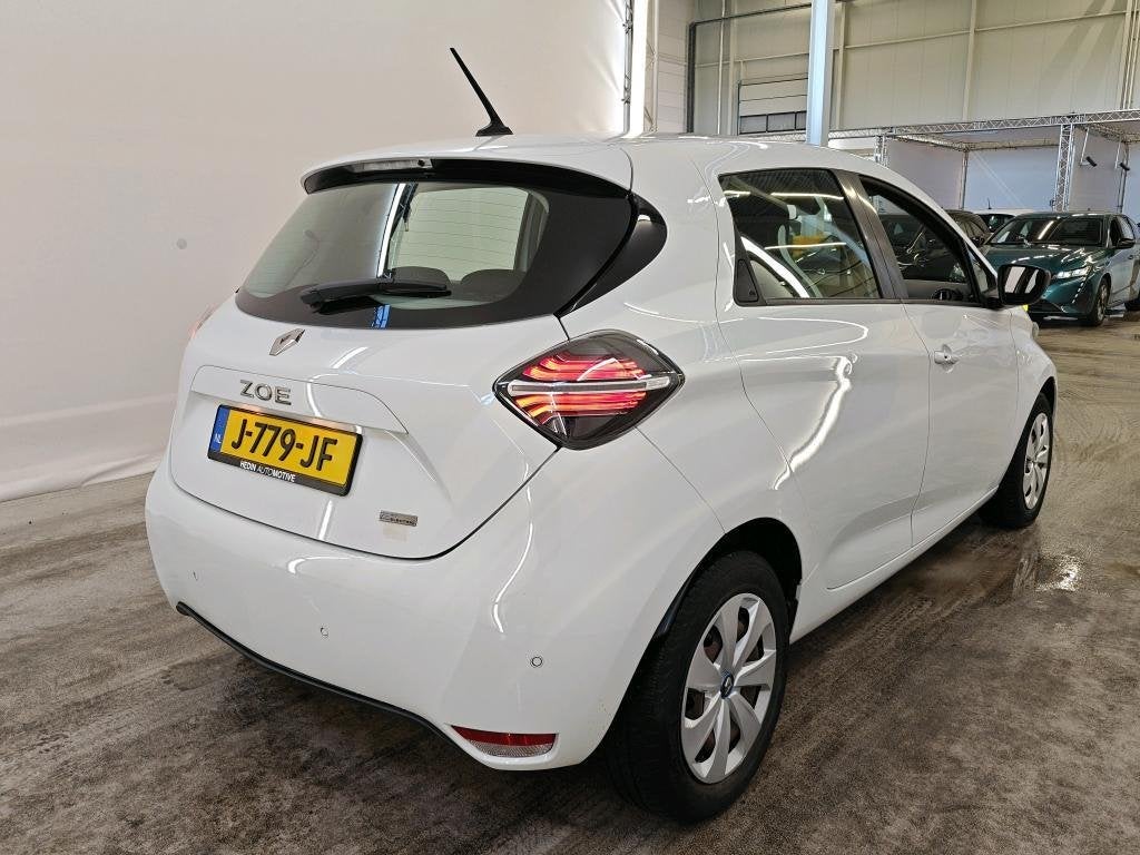 RENAULT ZOE R110 LIFE 52 kWh (87% SOH) I KOOPACCU I NAVIGATI, Auto's, Stof, Gebruikt, Met garantie (alle), 180 min