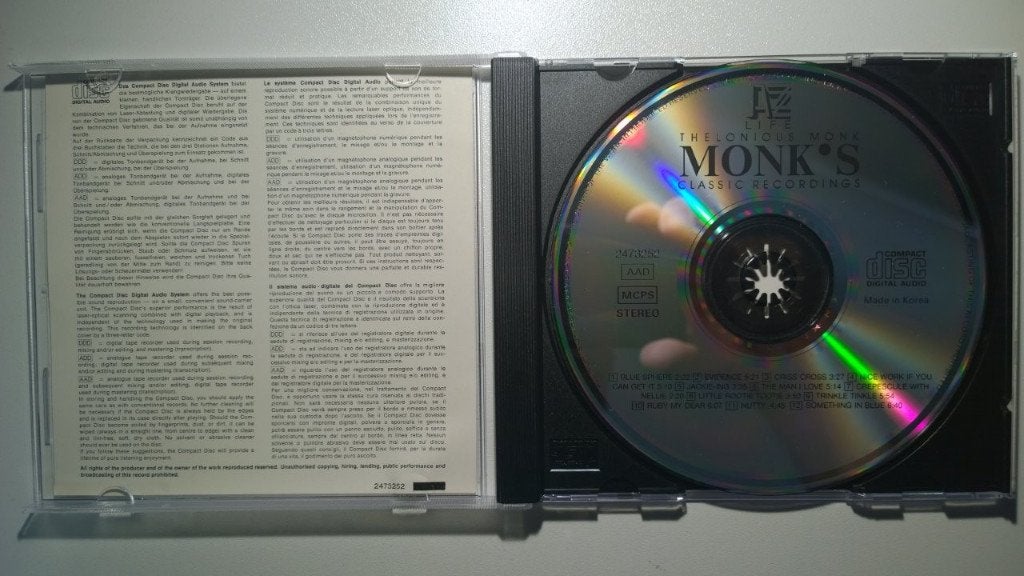 Thelonious Monk - Monk's Classic Recordings, Ophalen of Verzenden, Zo goed als nieuw, Jazz, Album