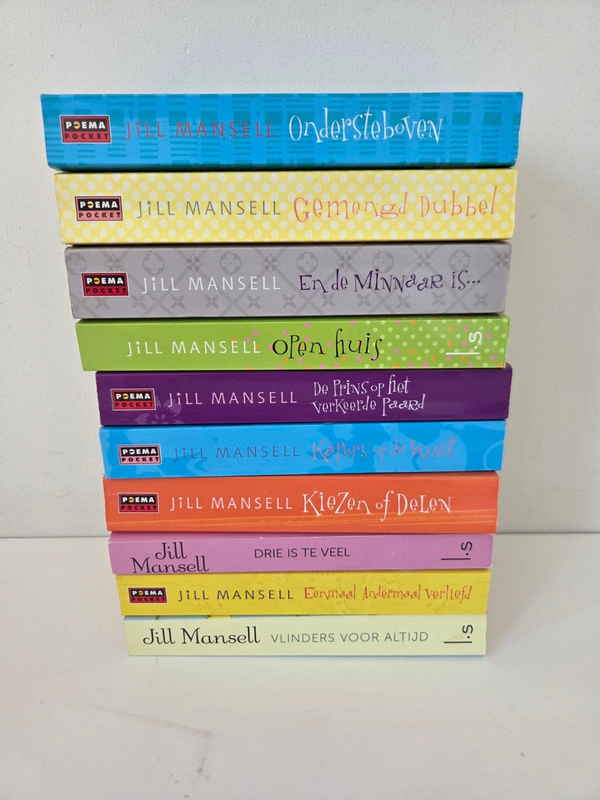 Jill Mansell pockets 10 voor € 6.00, Ophalen of Verzenden, Zo goed als nieuw