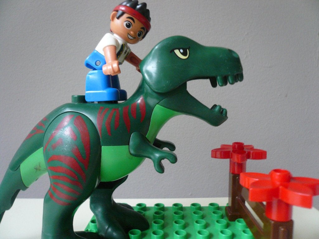 T=REX setje, Kinderen en Baby's, Speelgoed | Duplo en Lego, MOC (eigen creatie), Jurassic World, Ophalen of Verzenden, Zo goed als nieuw