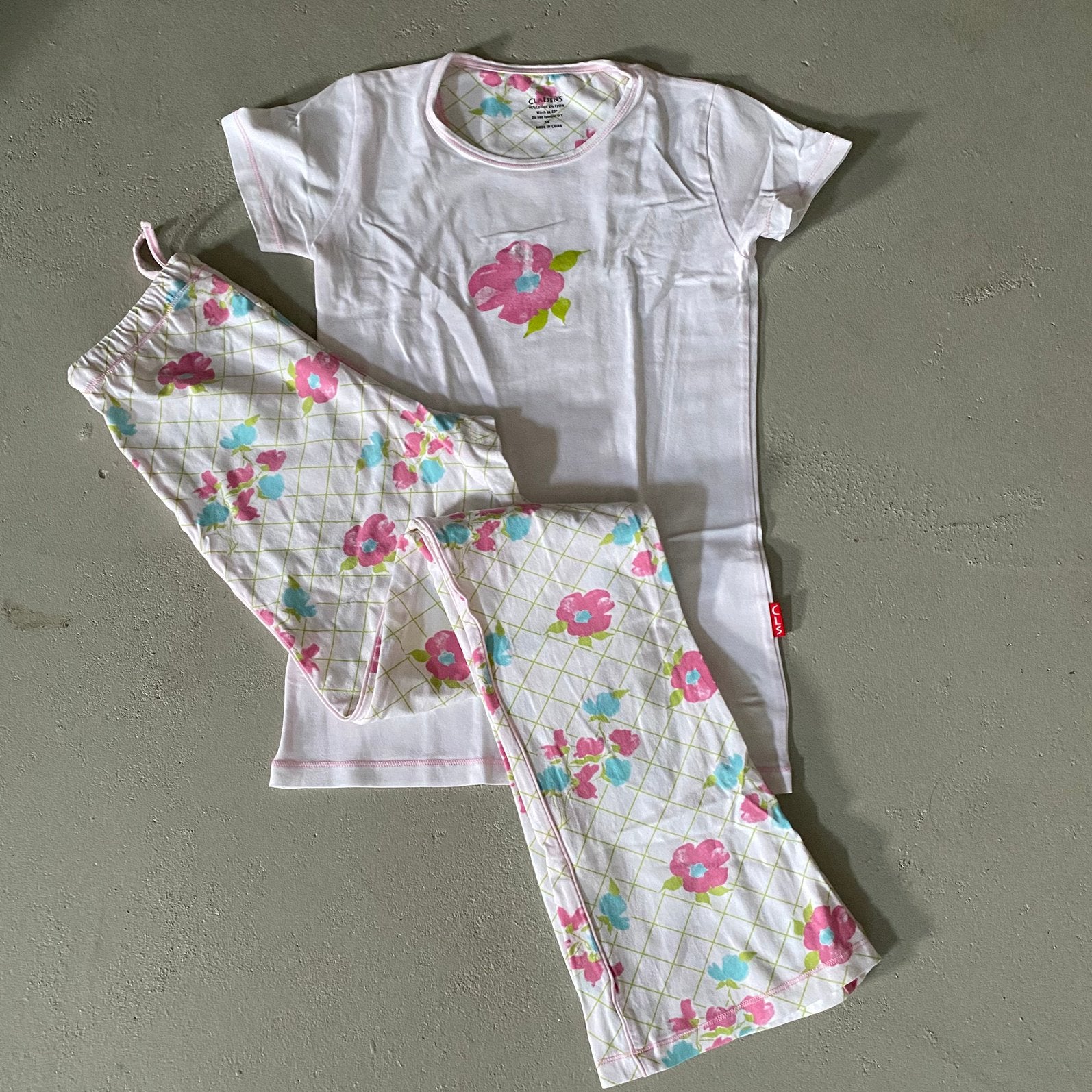 Mooie tweedelige pyjama van Claesen’s maat 14, Verzenden, Zo goed als nieuw, Meisje, Nacht- of Onderkleding