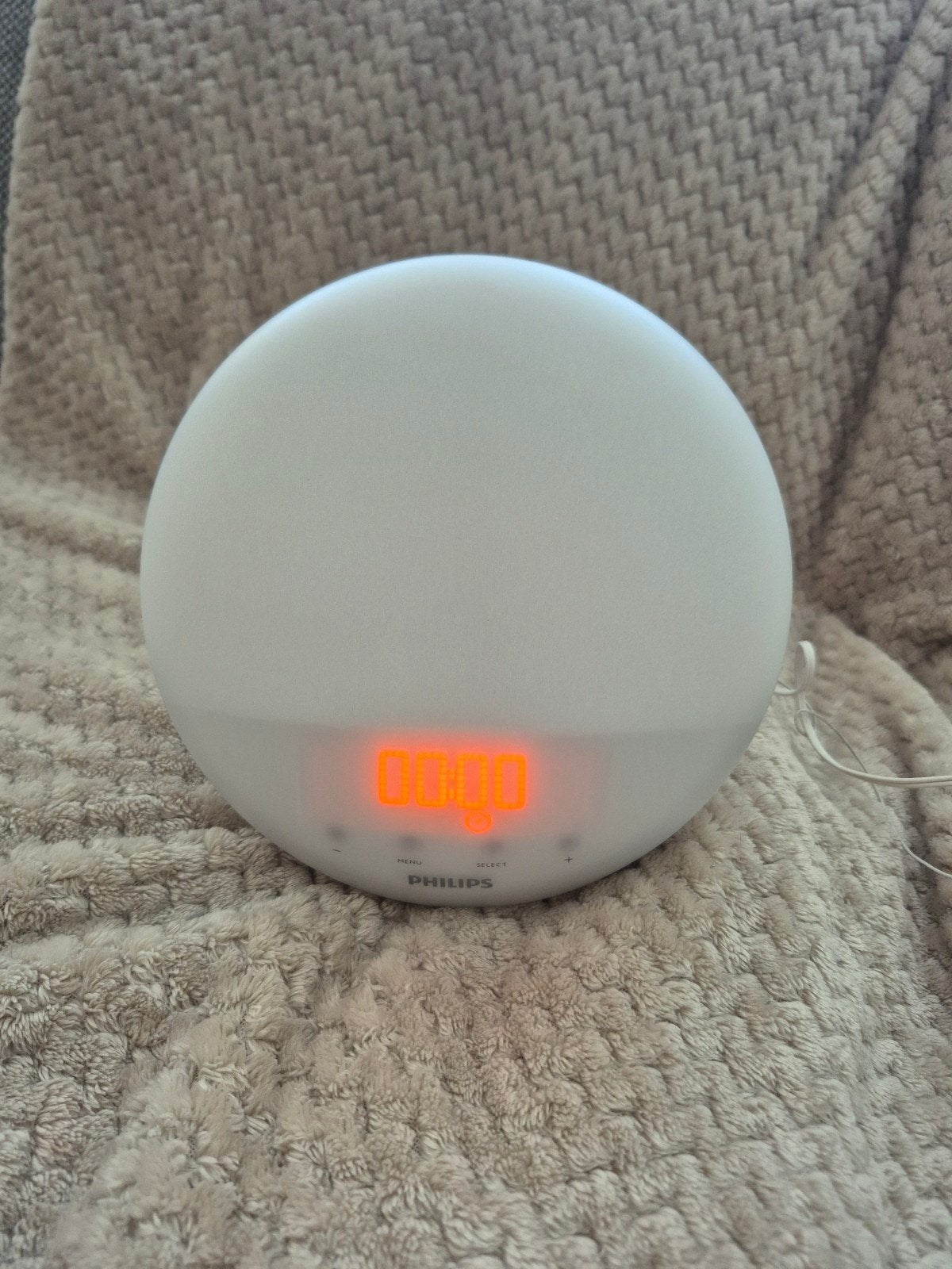 Philips Wake-up Light HF3510, Witgoed en Apparatuur, Wekkers, Ophalen of Verzenden, Gebruikt, Digitaal