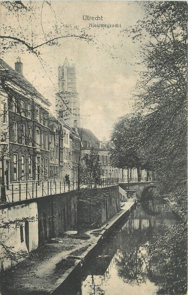 379-091-003 Utrecht Nieuwe Gracht, Ophalen of Verzenden, Voor 1920, Utrecht