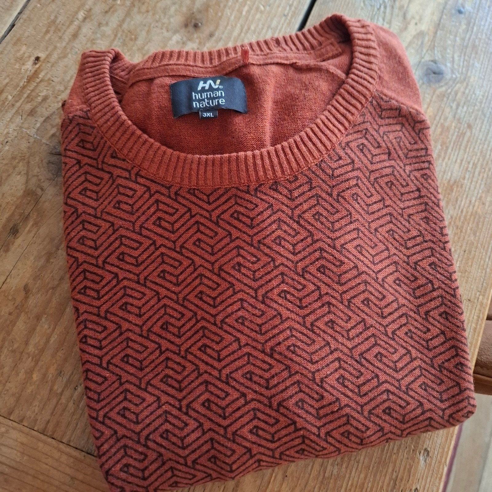 Nieuwe trui Human Nature 3XL, Bruin, Nieuw, Overige maten, Ophalen of Verzenden