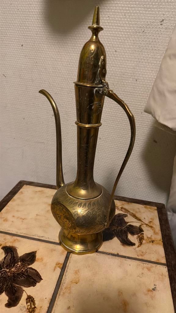 antieke koperen kan, Antiek en Kunst, Antiek | Koper en Brons, Ophalen of Verzenden