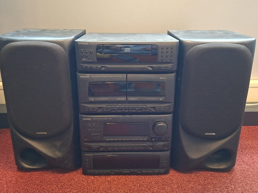KenWood midiset zwart, Gebruikt, Losse componenten, Tuner of Radio, Ophalen