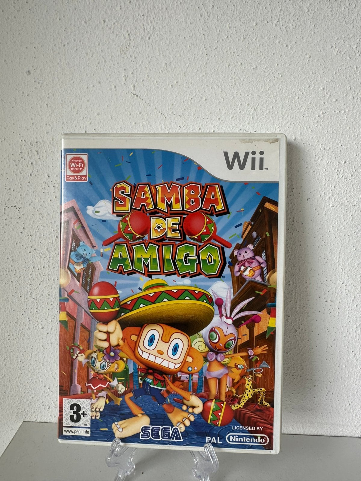 Wii nintendo samba de amigo, 3 spelers of meer, Verzenden, Zo goed als nieuw, Vanaf 3 jaar