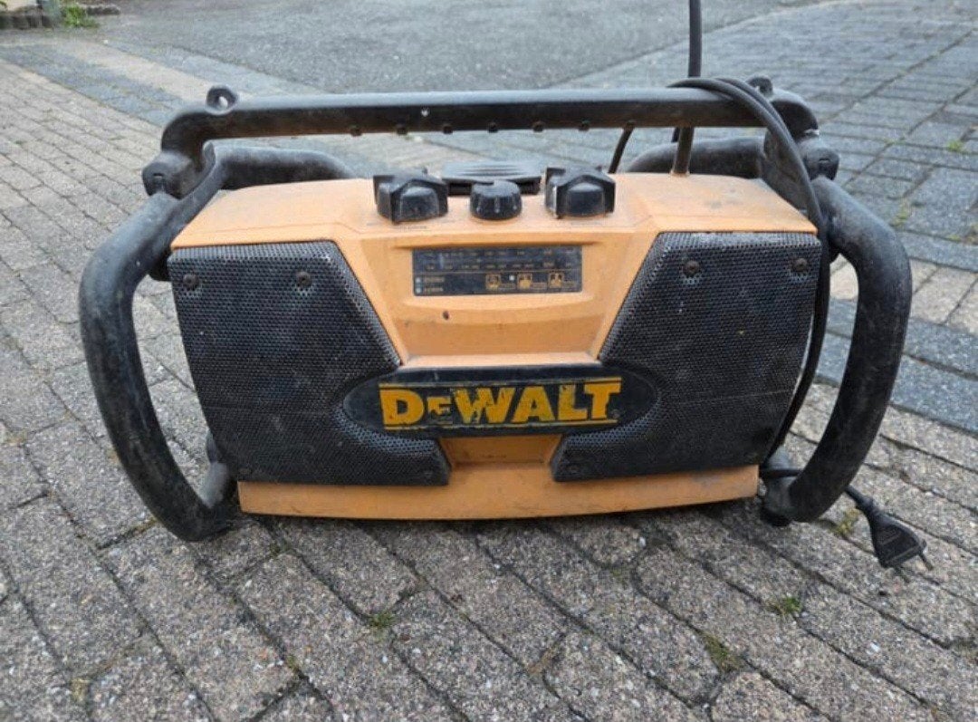 Dewalt Bouwradio Op stekker, Ophalen of Verzenden