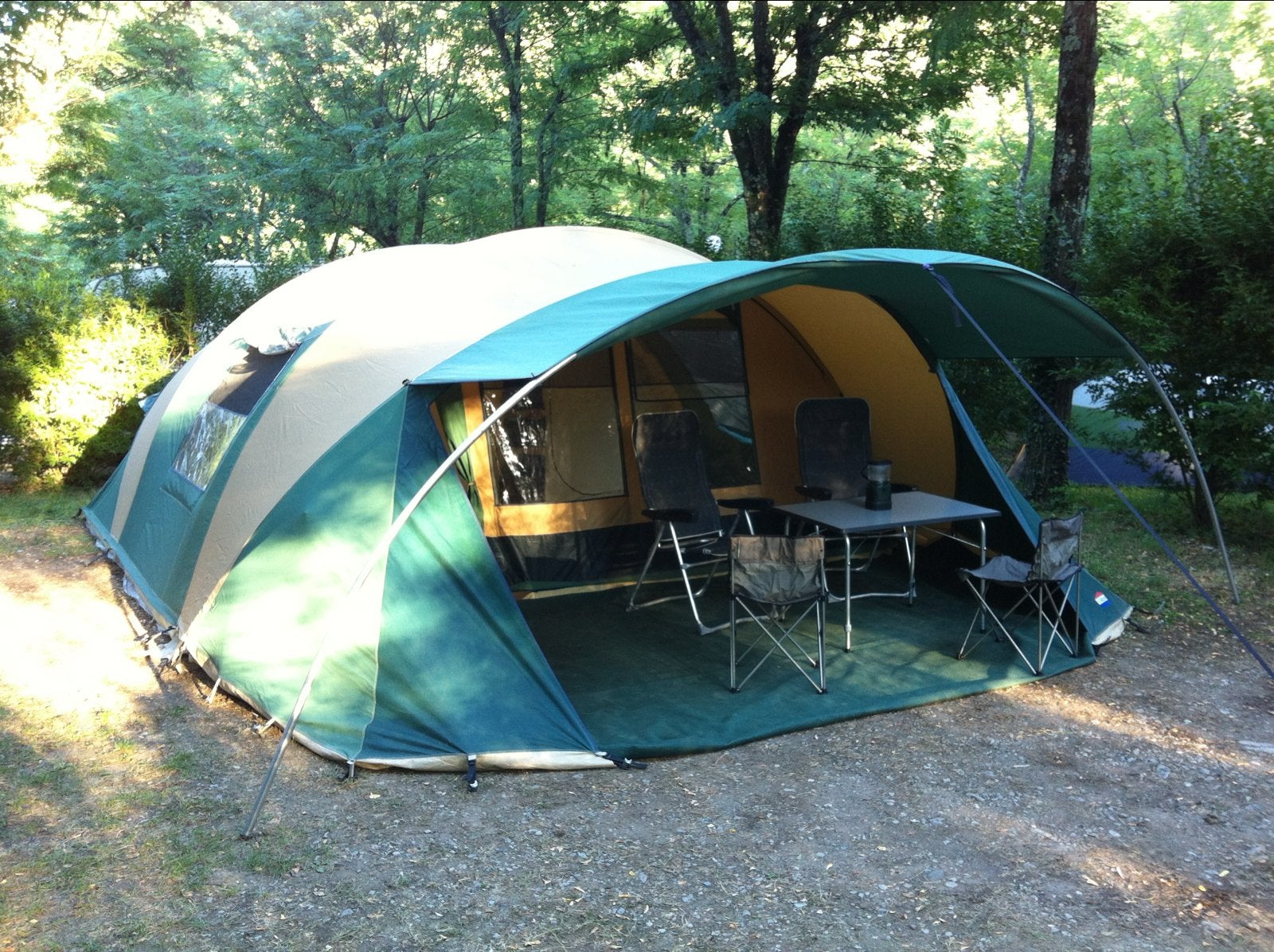 Cabanon Biscaya 440 - 6 persoons All Season vario tunneltent, Ophalen, Gebruikt, Tot en met 6