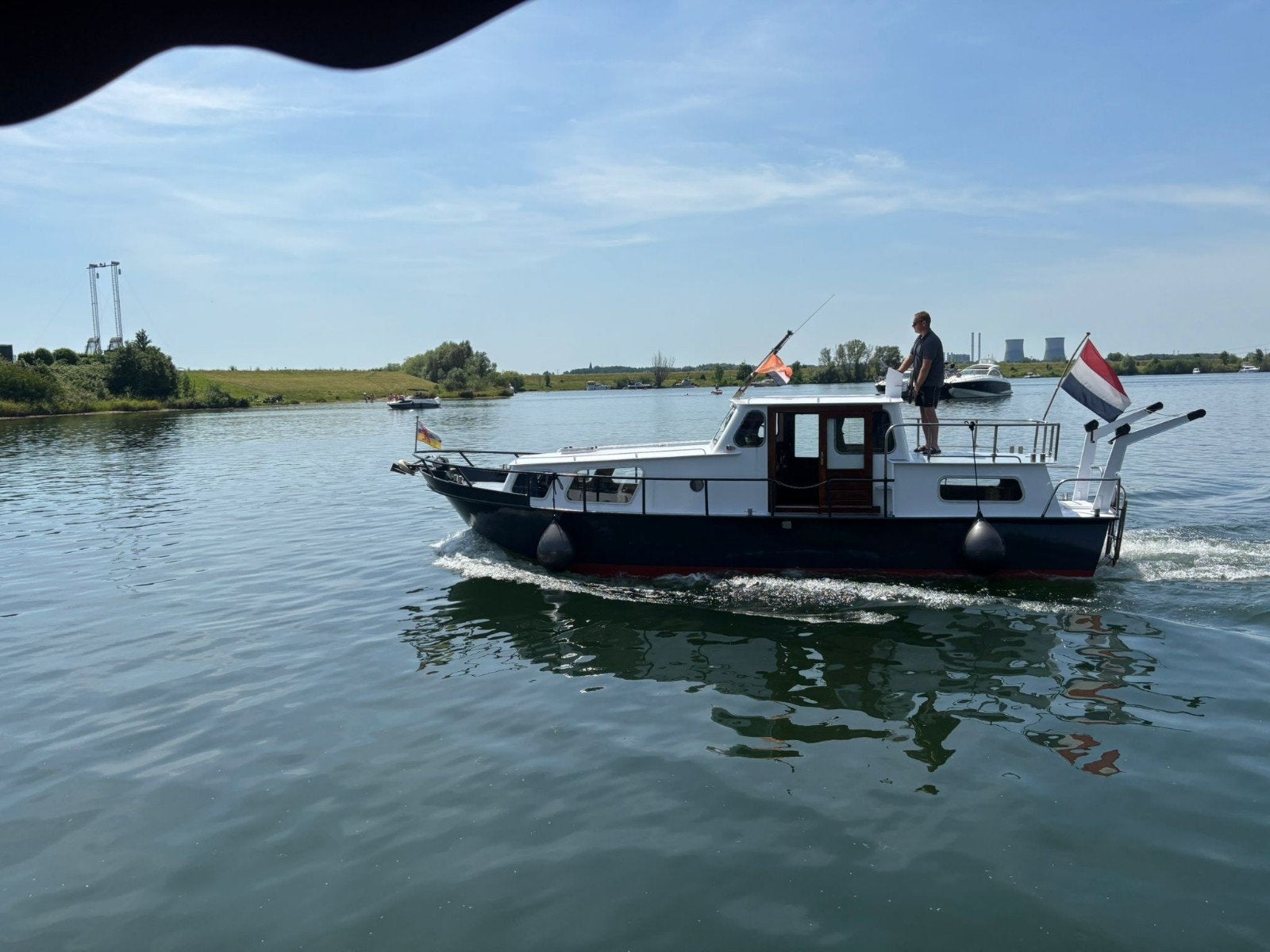 Jacht, kajuitboot, kruiser, kruizer, yacht, motorboot, Watersport en Boten, Motorboten en Motorjachten, Aluminium, Diesel, Binnenboordmotor