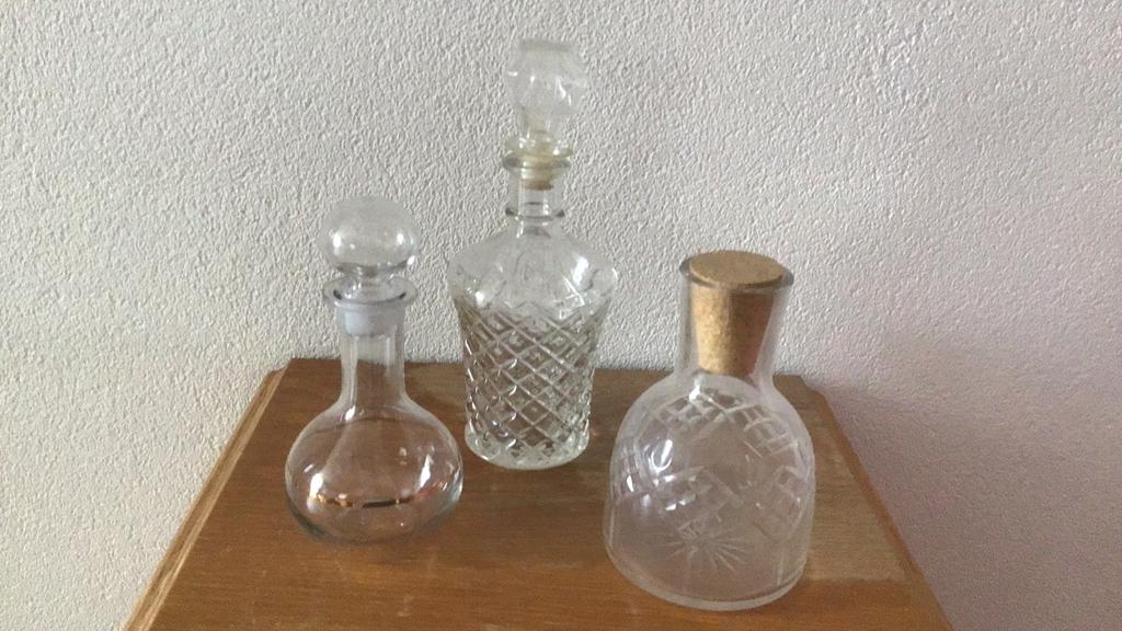 3 karafjes, Ophalen of Verzenden
