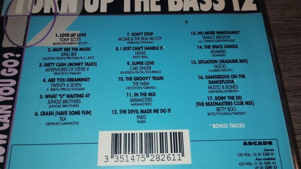 Turn Up The Bass 12, Ophalen of Verzenden, Zo goed als nieuw, Disco