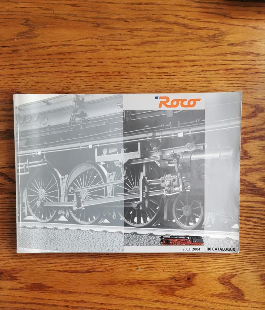 Roco HO Catalogus 2003/2004, Gelijkstroom, Analoog, Nieuw, Roco