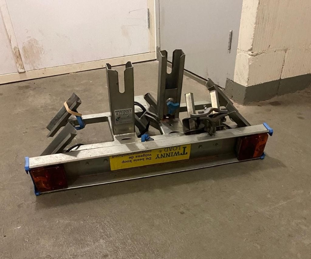 Twinny load fietsendrager voor 2 fietsen., Ophalen, Gebruikt, 2 fietsen, Trekhaakdrager